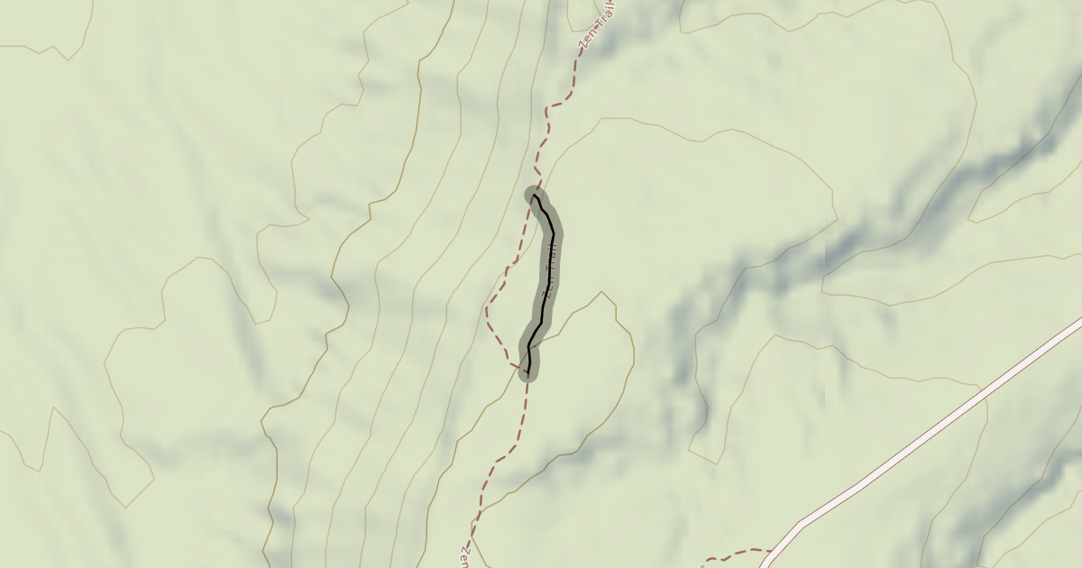 Map preview of Zen Trail