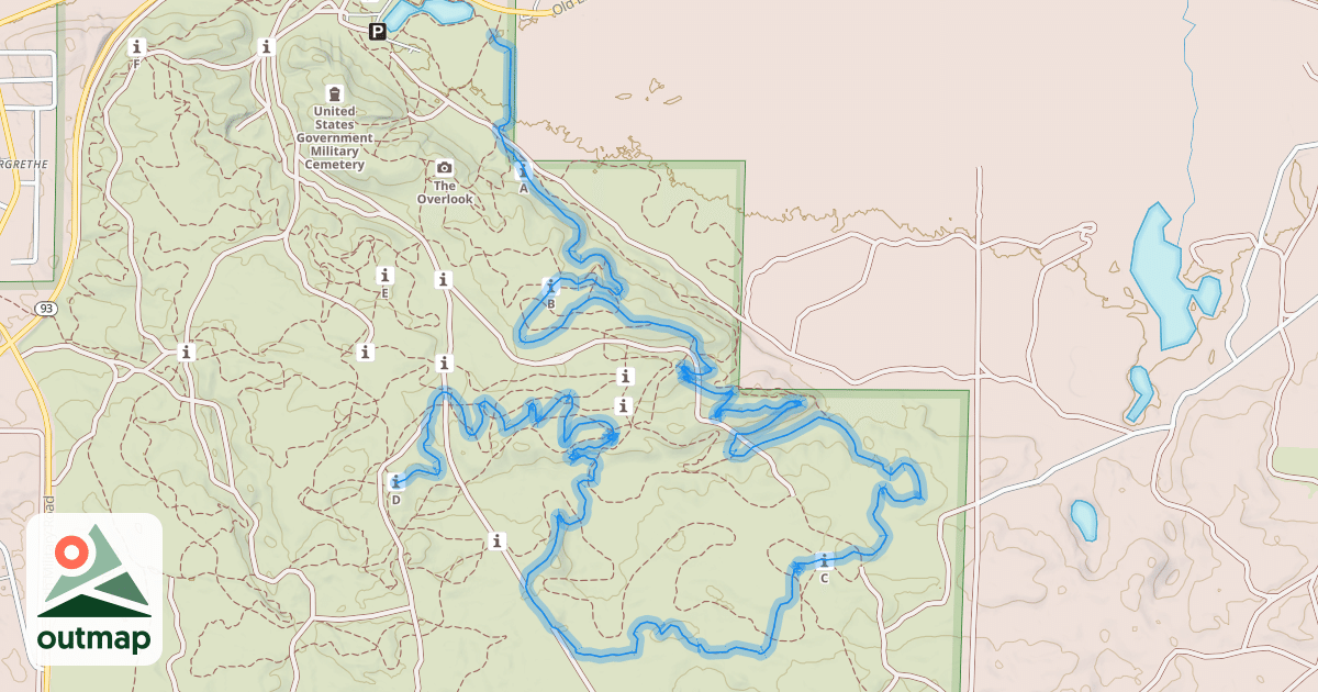 Map of Main Loop (Yellow)