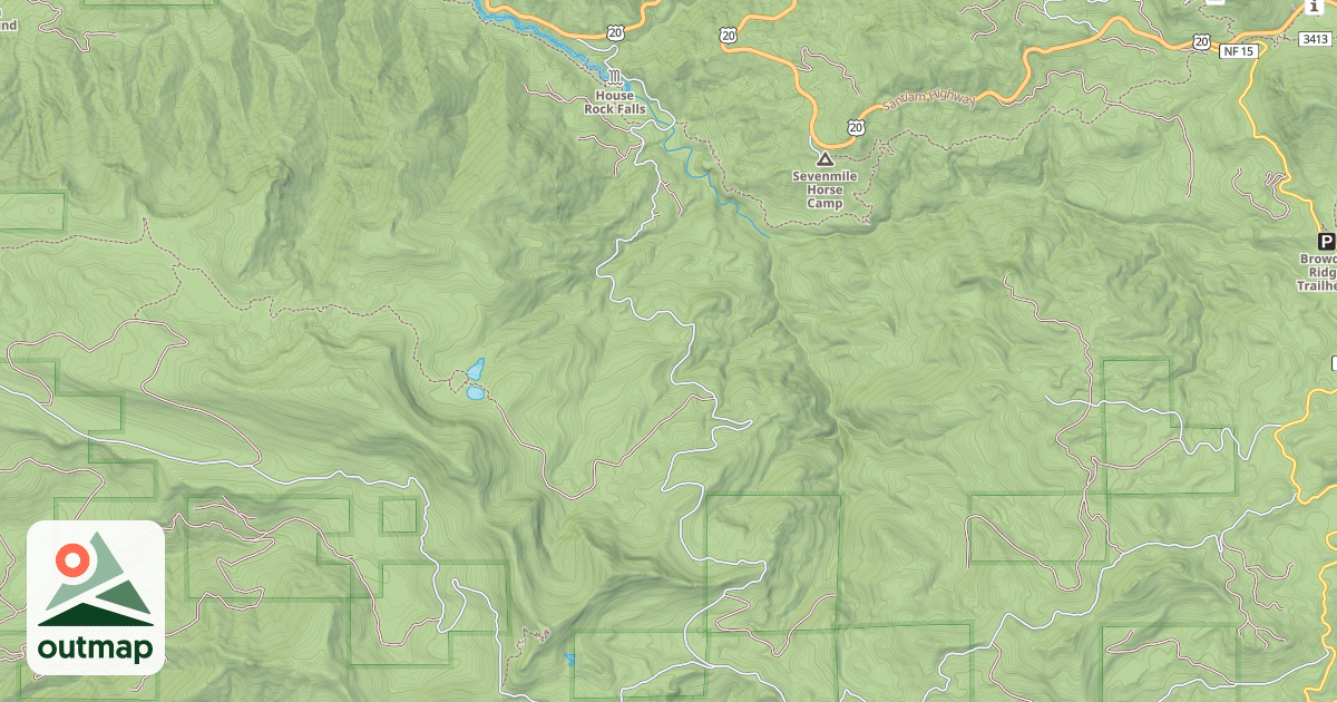 Map of LATIWI CREEK RD