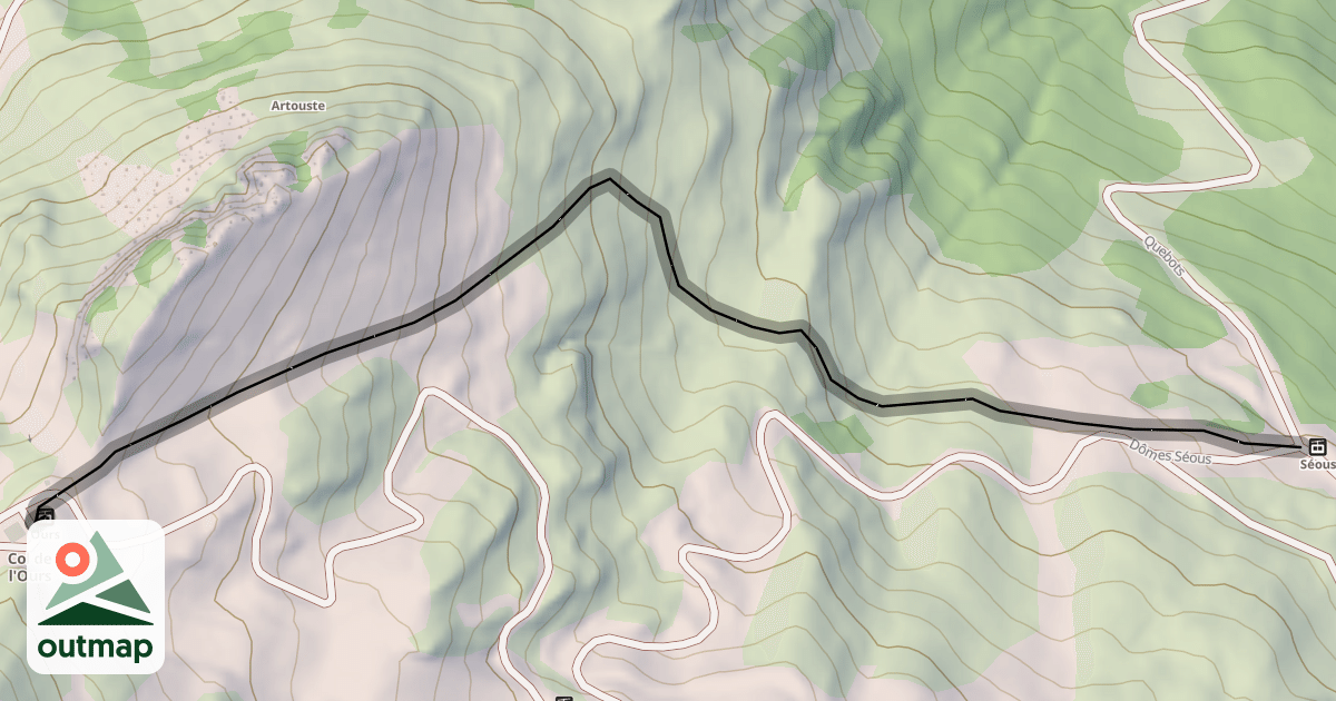 Map of Isards