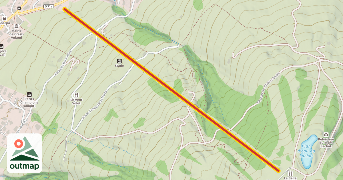 Map of Lachat