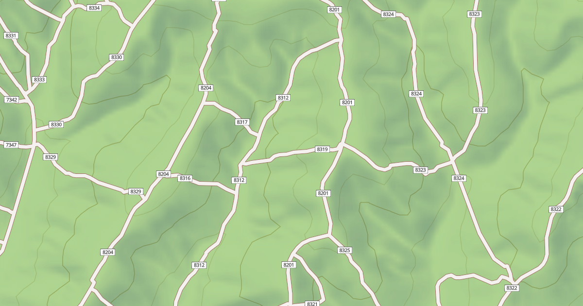 Map preview of USFS Motor Vehicle Use Map Trails 19338