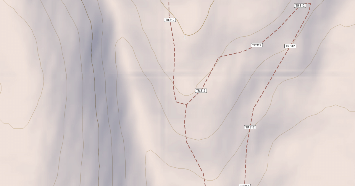 Map preview of Lost Lake Trail