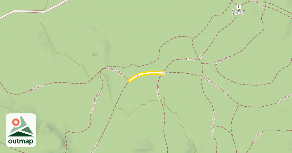 Map of Noquemanon Trail