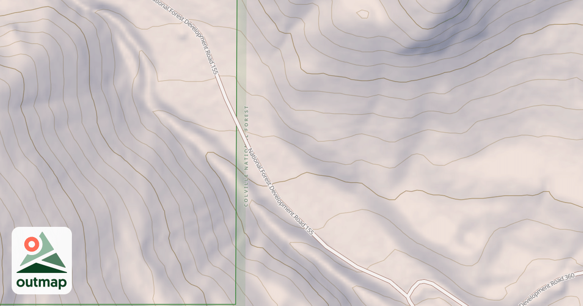 Map of USFS Motor Vehicle Use Map Roads {441955D7-0269-4F2B-A86D-A2B8D768A4E9}
