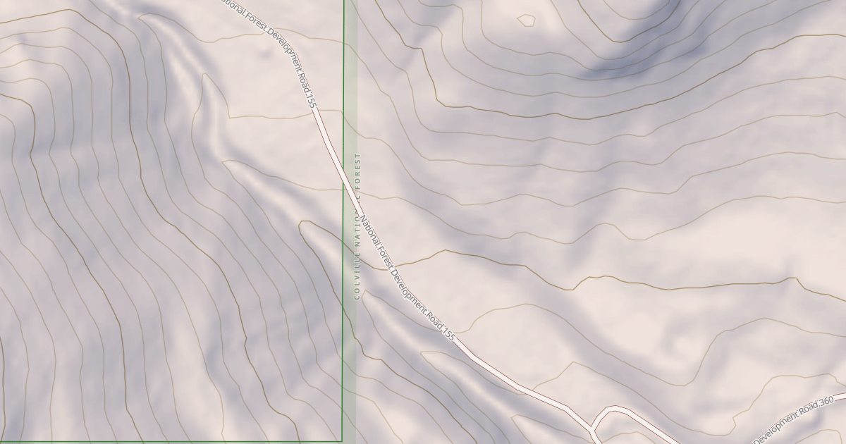 Map preview of USFS Motor Vehicle Use Map Roads {441955D7-0269-4F2B-A86D-A2B8D768A4E9}