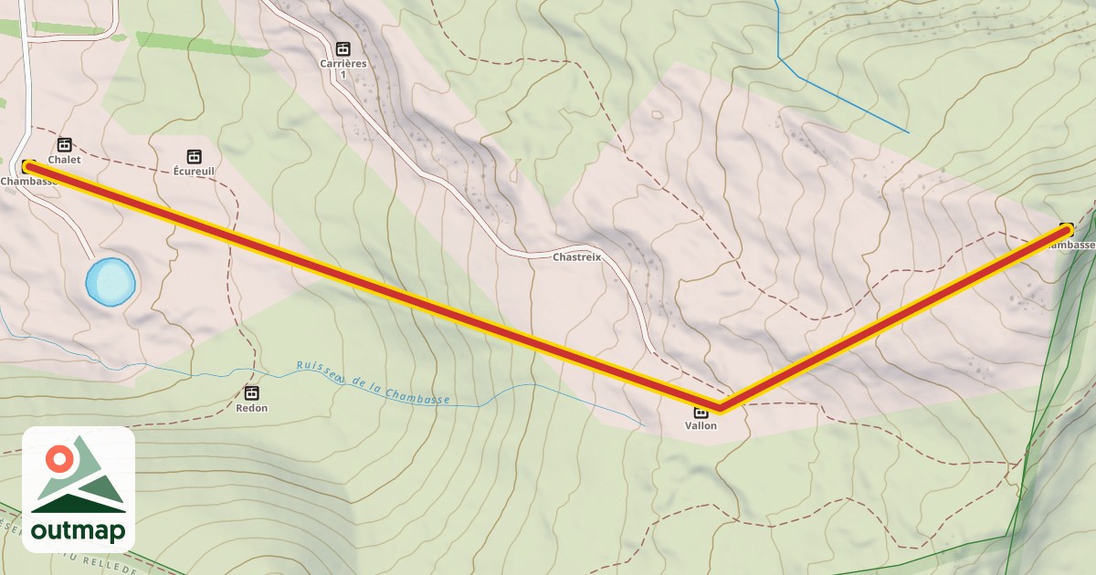 Map of Chambasse