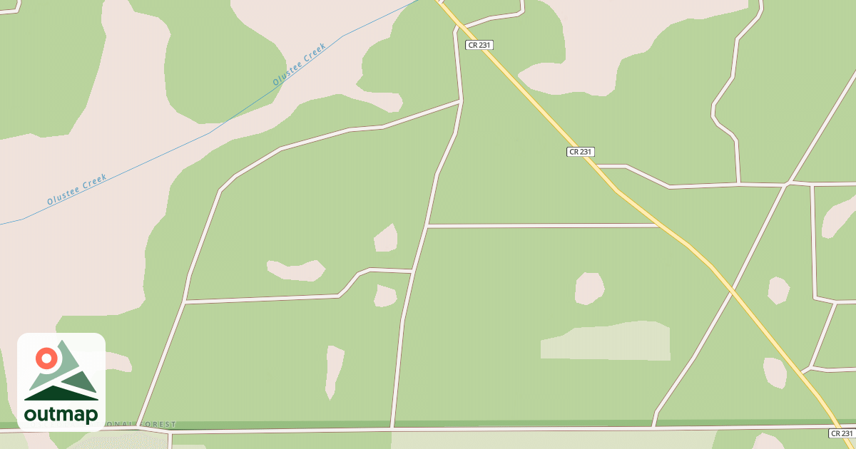Map of PINUS PALUSTRIS