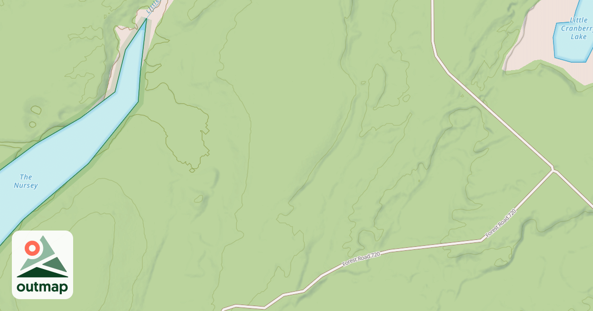 Map of FR 720A