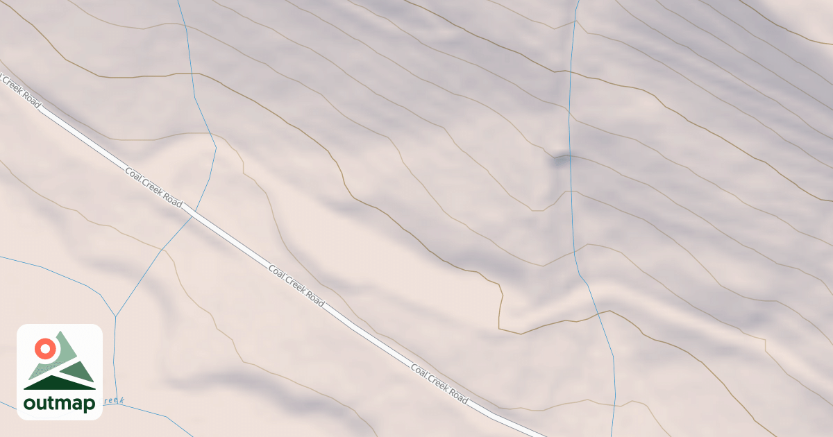 Map of COAL RIDGE