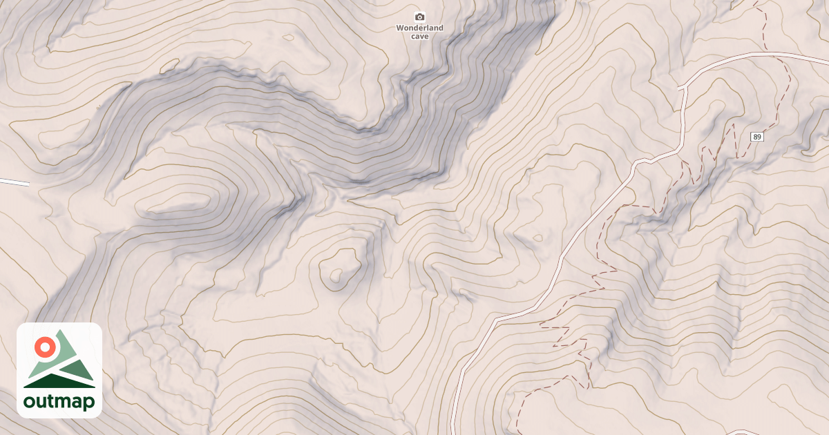 Map of BIG ELK BURN