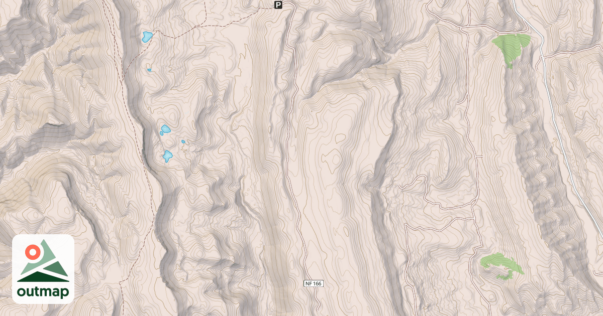 Map of SHAFER RIDGE