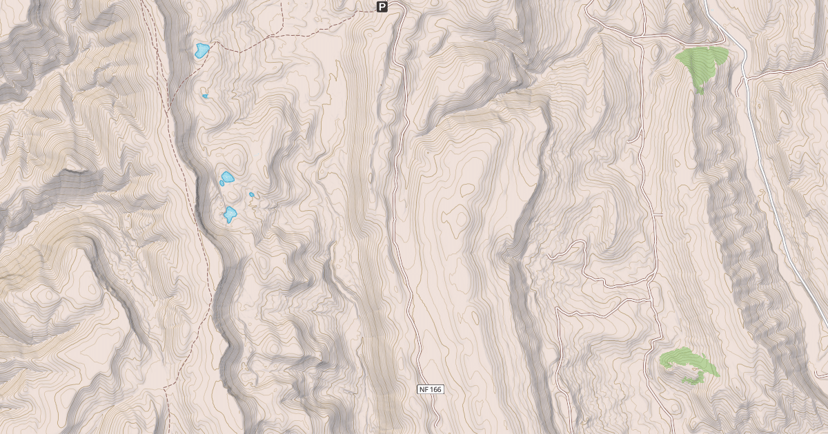 Map preview of SHAFER RIDGE