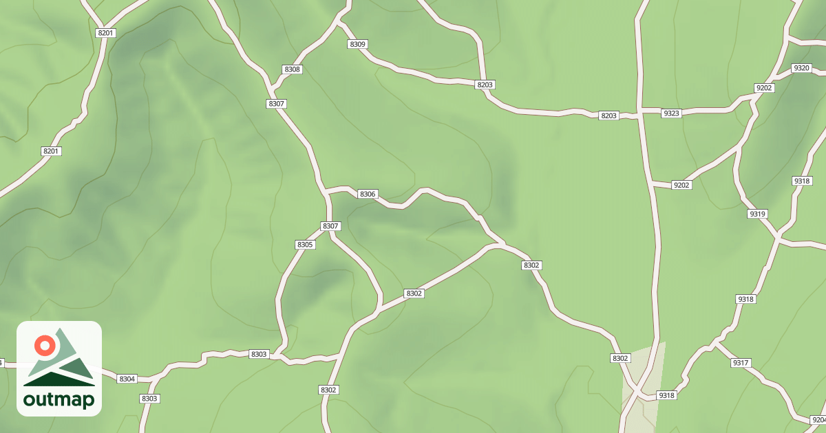 Map of USFS Motor Vehicle Use Map Trails 19239