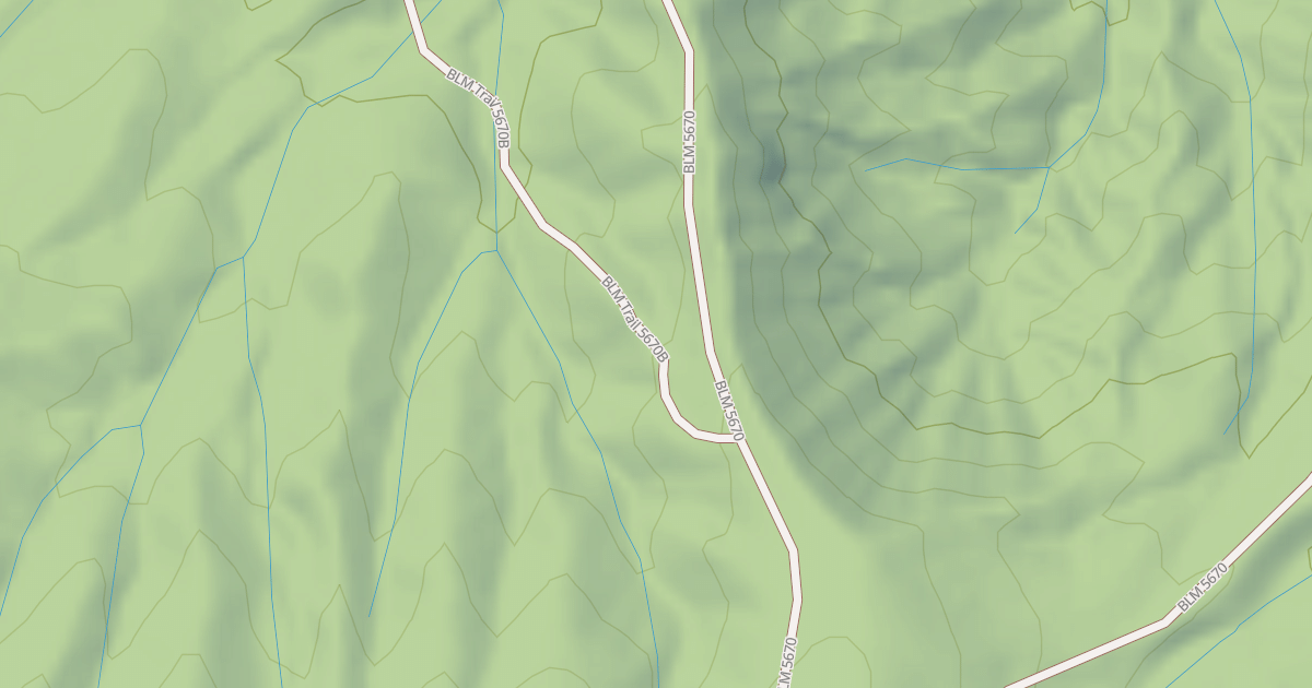 Map preview of Blm T5670b