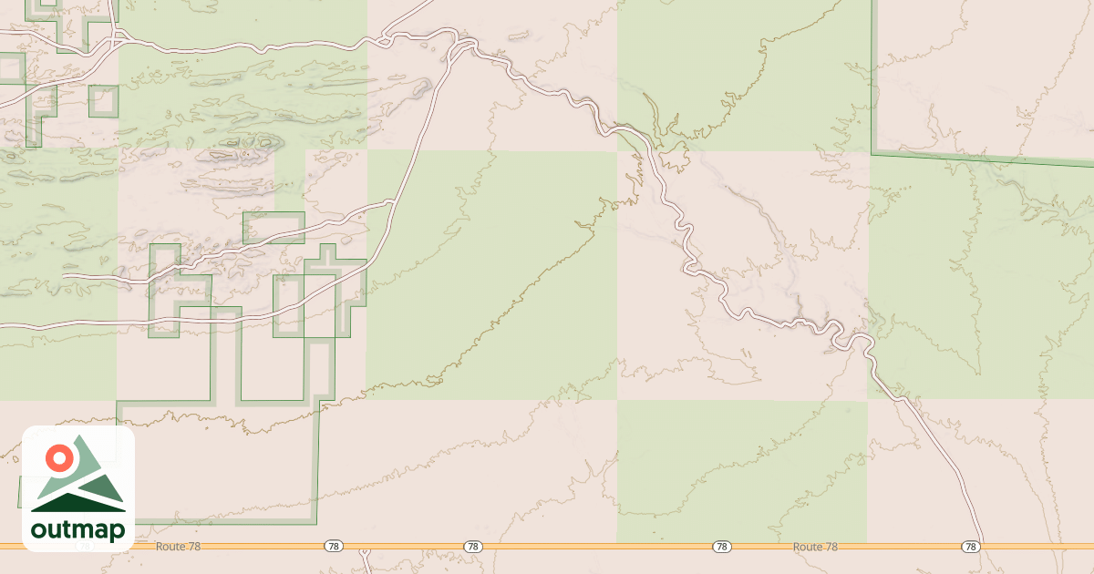 Map of BLM National GTLF Public Motorized Roads e0b67a24-1a56-457b-804c-013da0d0be81
