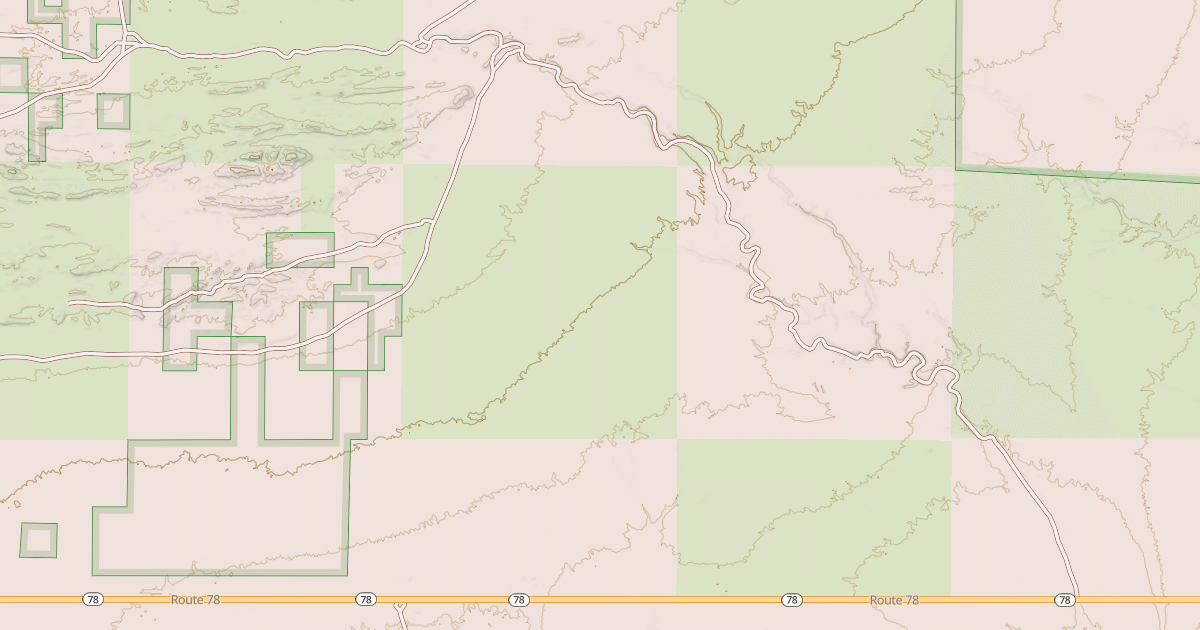 Map preview of BLM National GTLF Public Motorized Roads e0b67a24-1a56-457b-804c-013da0d0be81