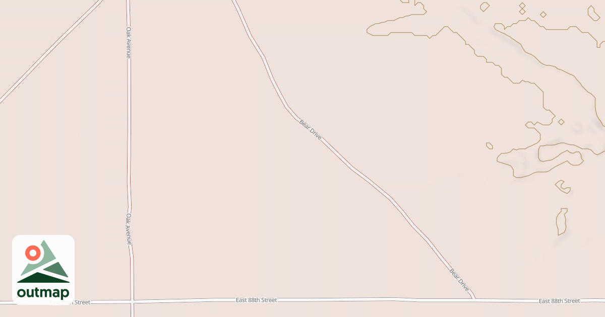 Map of 9207