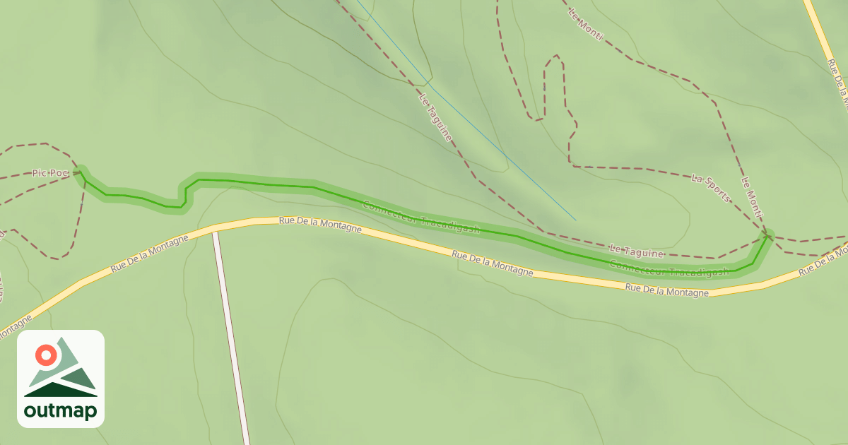 Map of Connecteur Tracadigash
