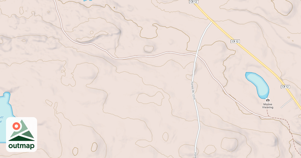 Map of FH 5 SPUR 1319