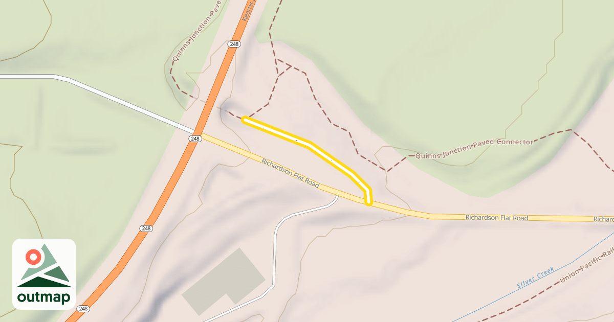 Map of Rail Trail Connector