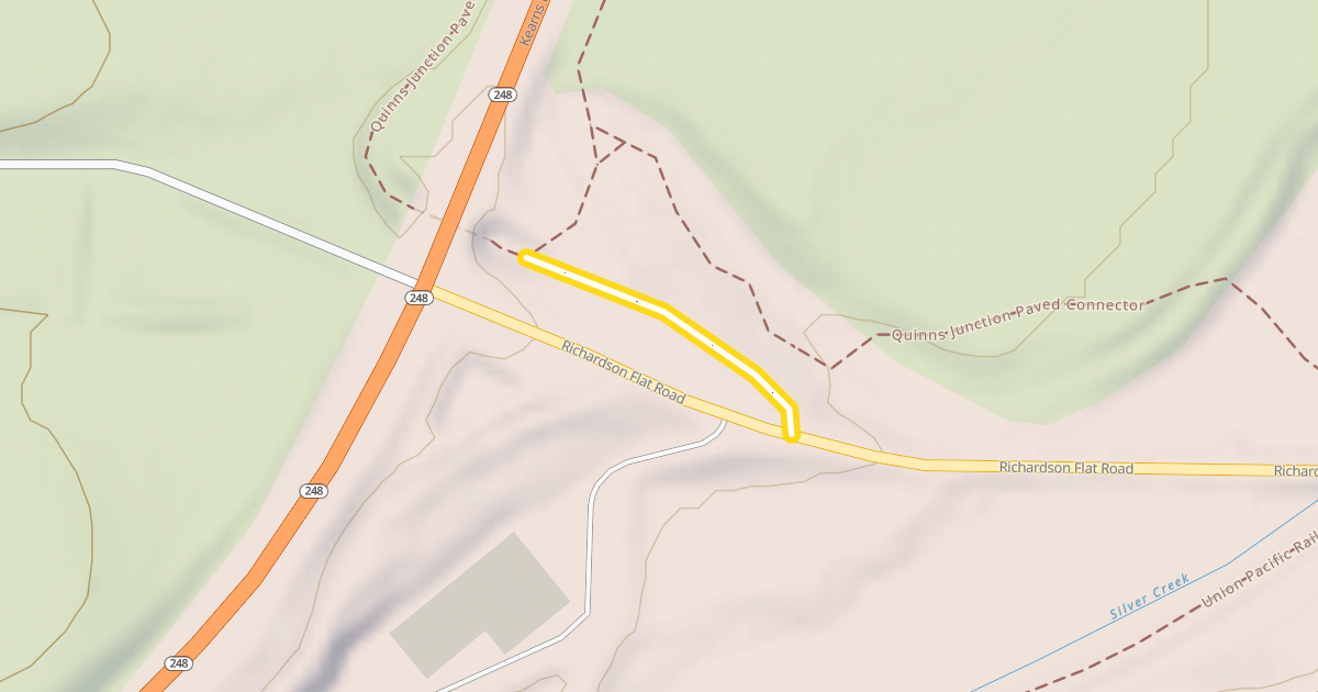 Map preview of Rail Trail Connector