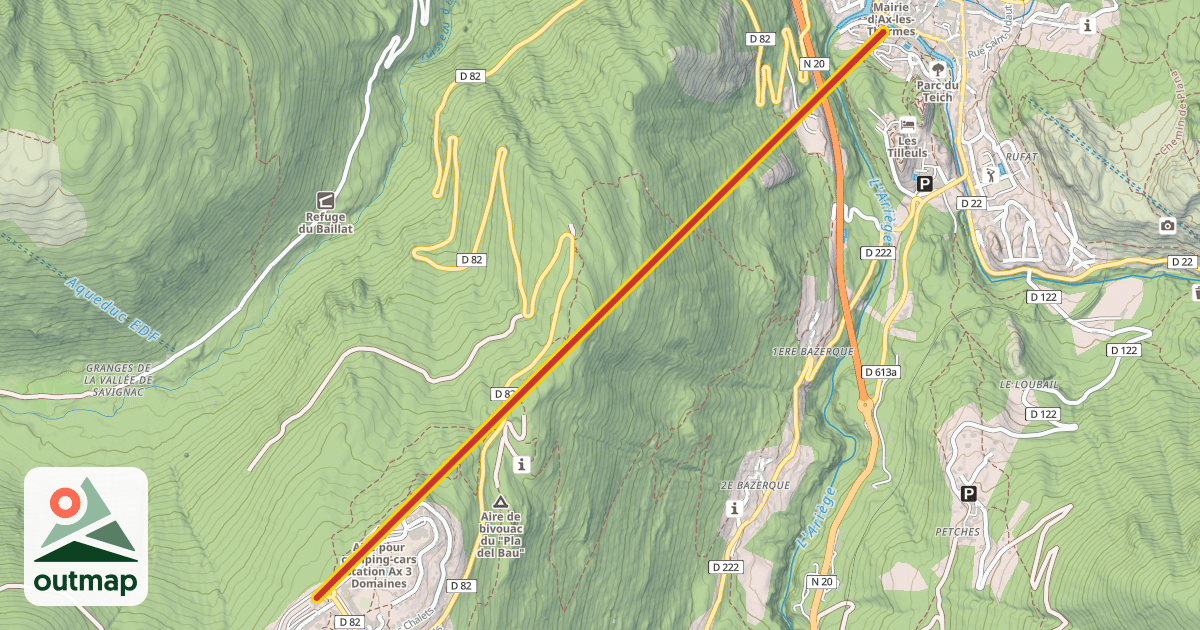 Map of Baou