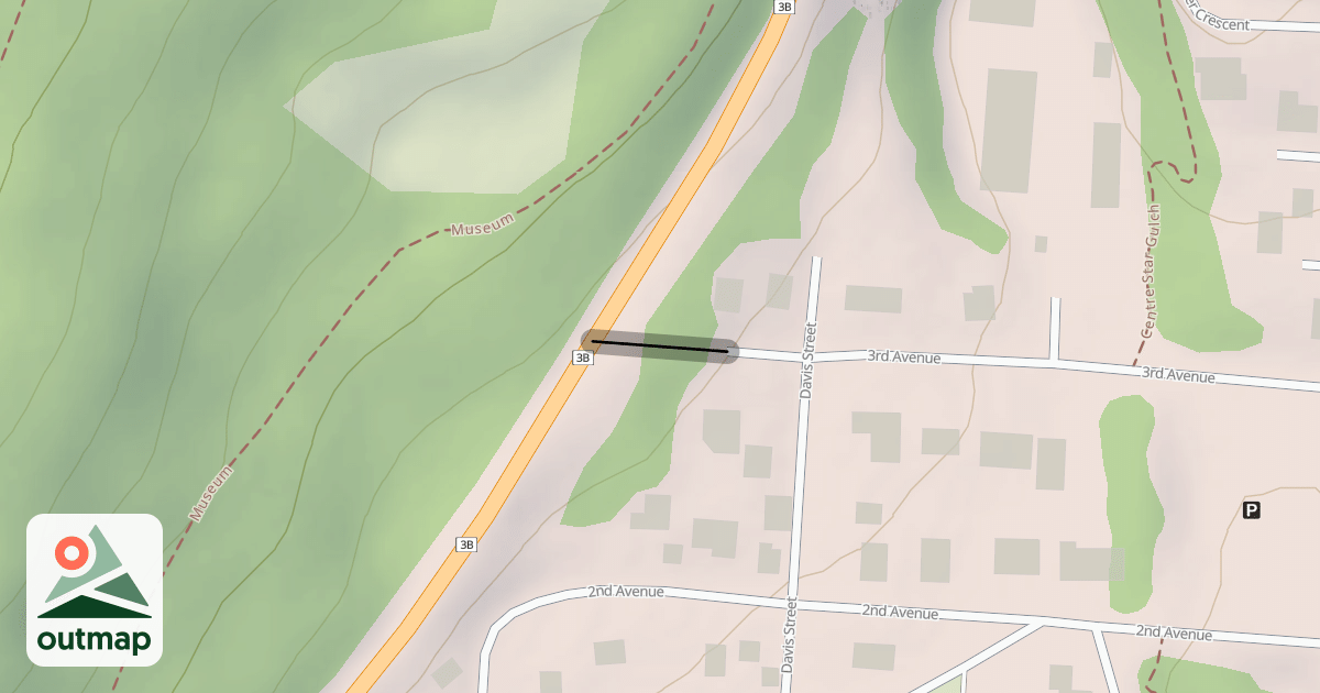 Map of 3rd Ave Highway Connect