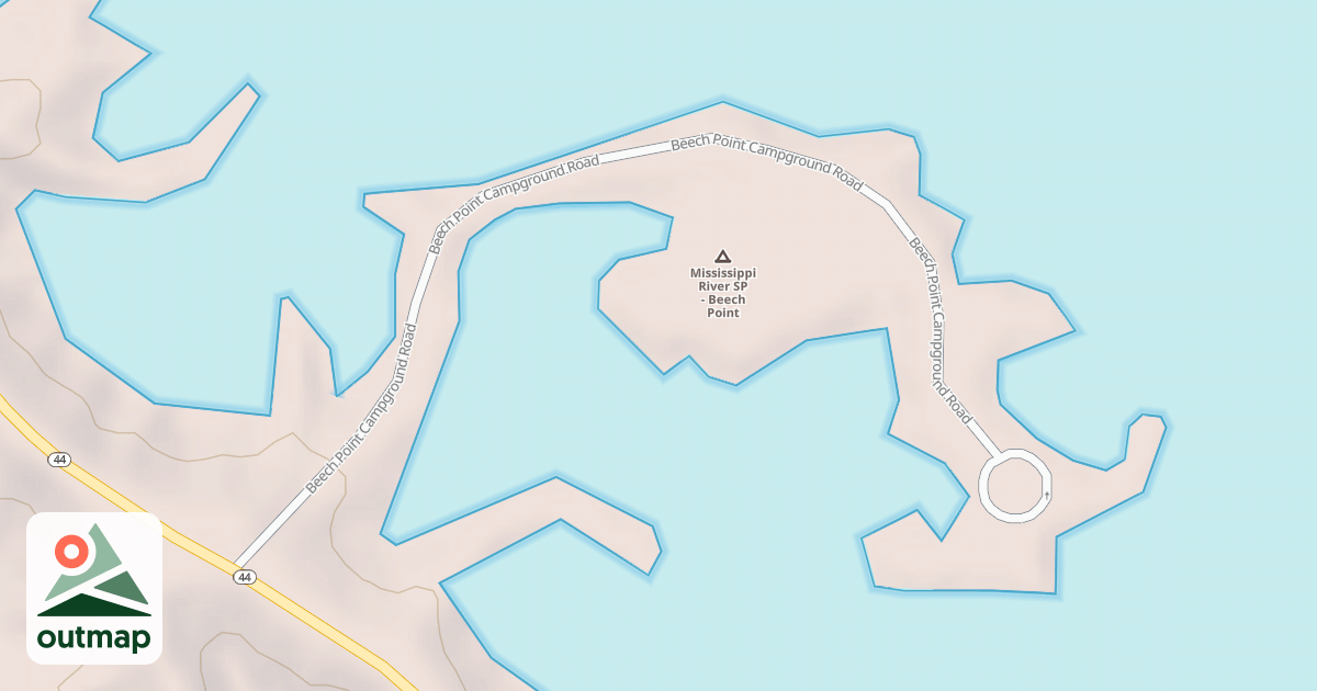 Map of HOTEL PENINSULA