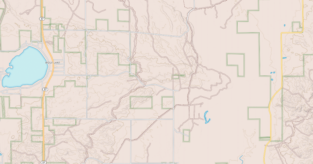 Map preview of Little Manistee Motorcycle Trail