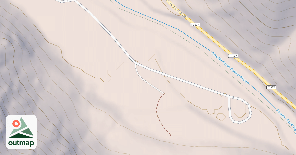 Map of BAUMGARTNER PARK SPUR C