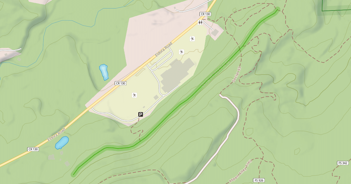 Map preview of Nw Haul Road Trails