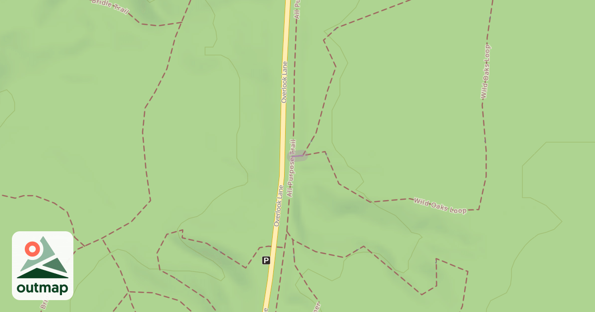 Map of Wild Oaks Loop