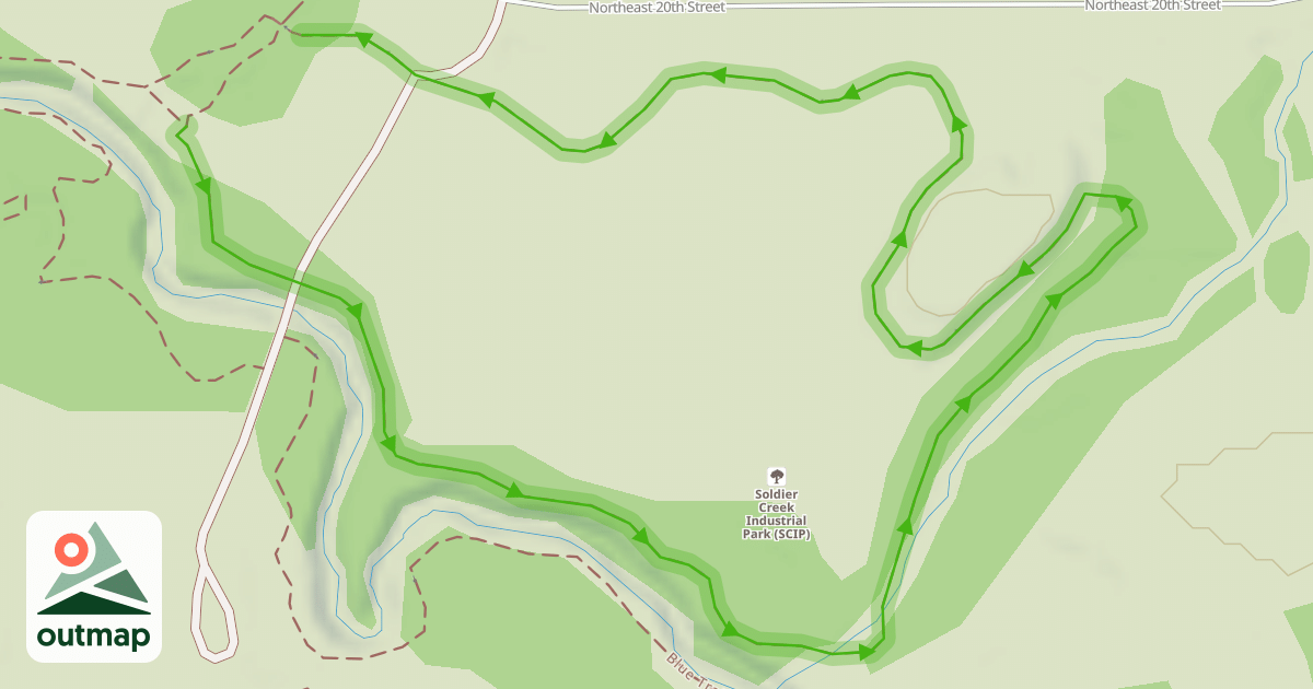 Map of Orange Trail
