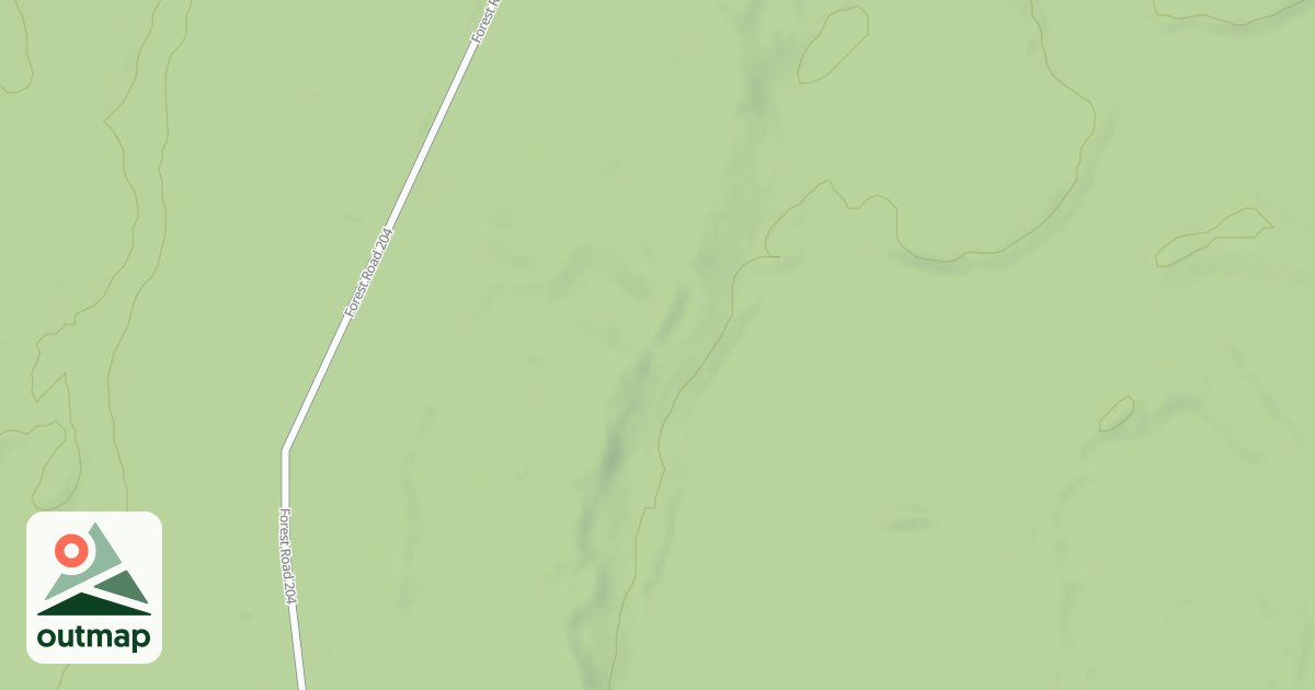 Map of FR 204N