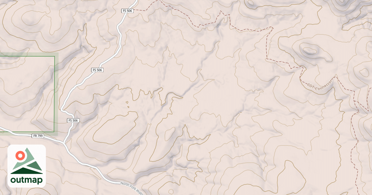 Map of 4083 H