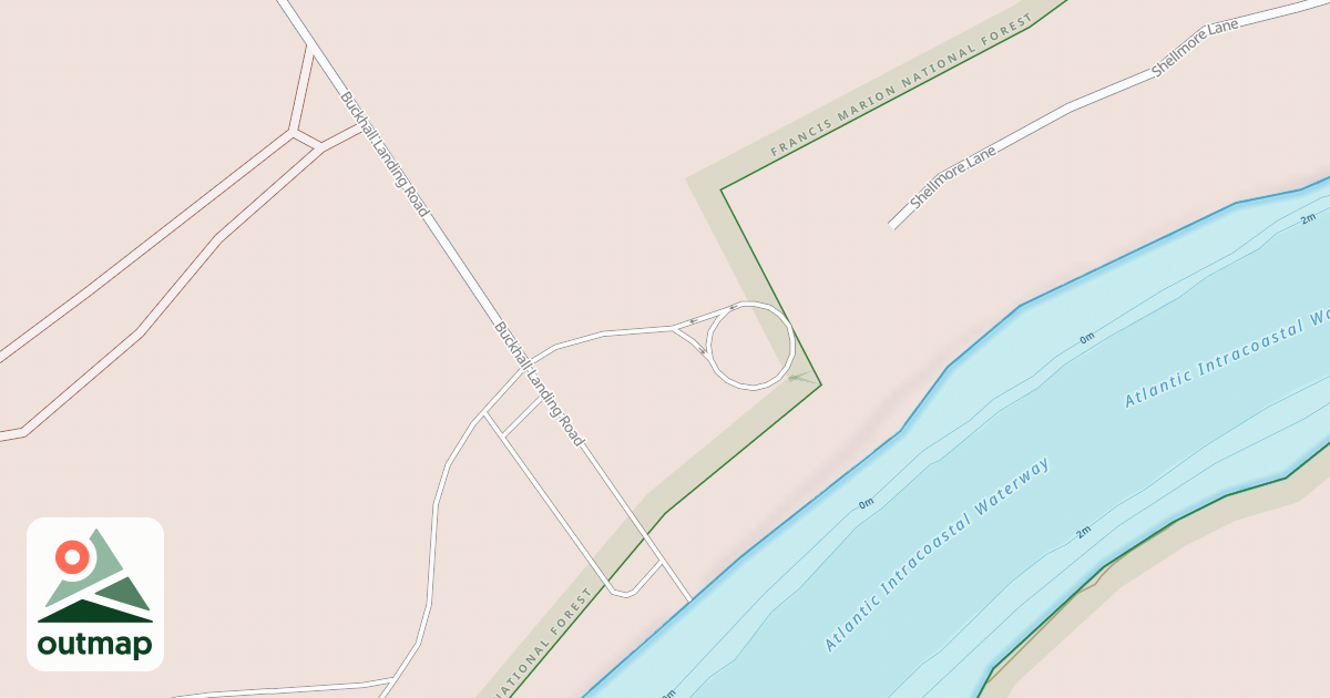 Map of BUCKHALL PARKING