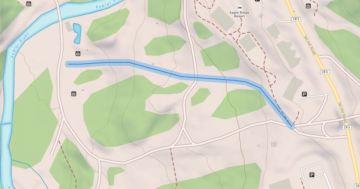 Map preview of River Run