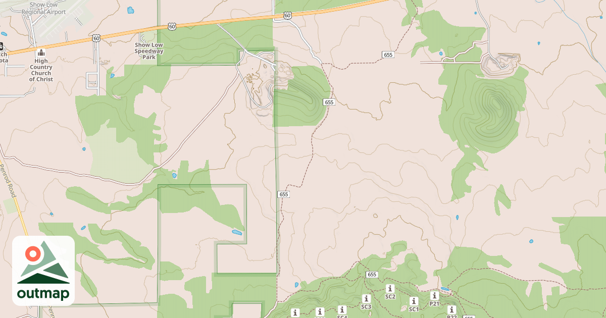 Map of USFS National Forest System Roads {070CB3BC-1106-4B49-B0FE-A1289BFB96B5}