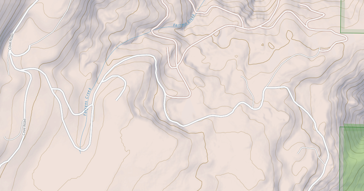 Map preview of COVE CR