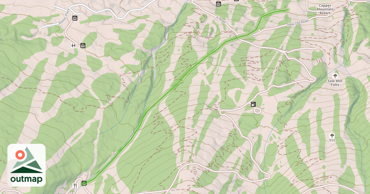 Map of Woodwinds Traverse