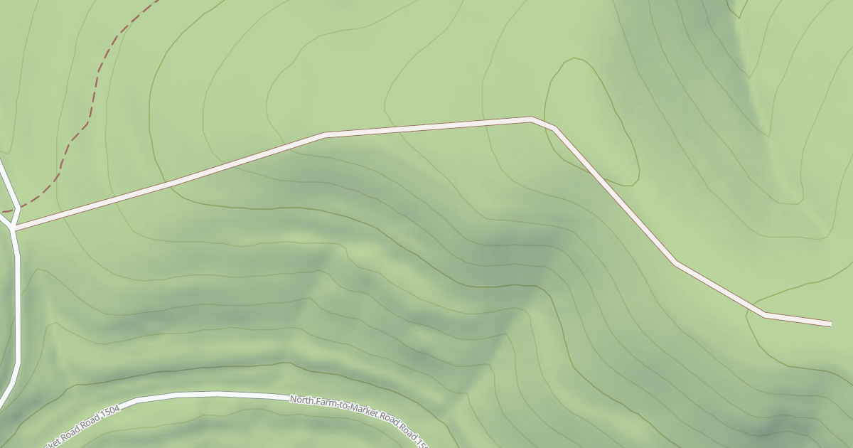 Map preview of USFS National Forest System Roads {20B77E42-2551-4305-BE1E-25F7C085ECDC}