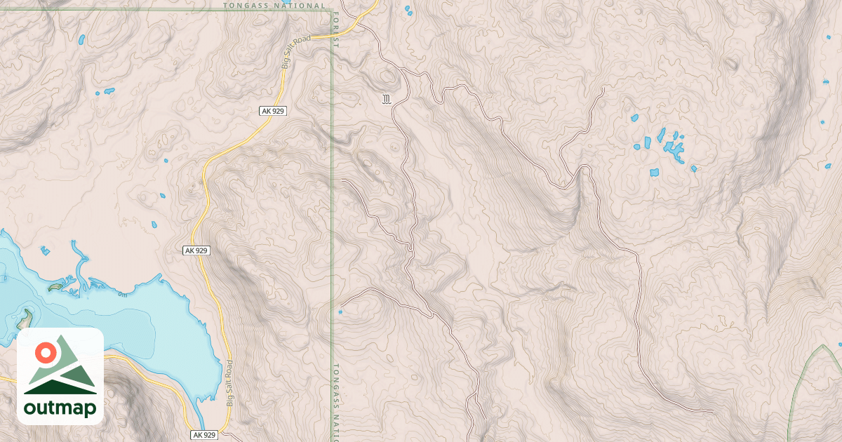 Map of LAKE ELLEN ROAD WEST