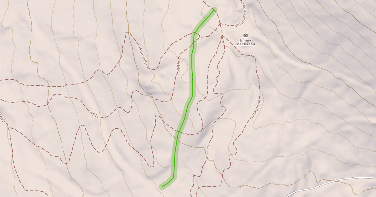 Map preview of Snow Train