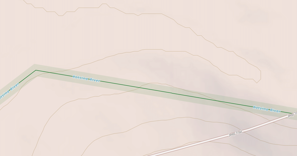 Map preview of Kotsina River Trail
