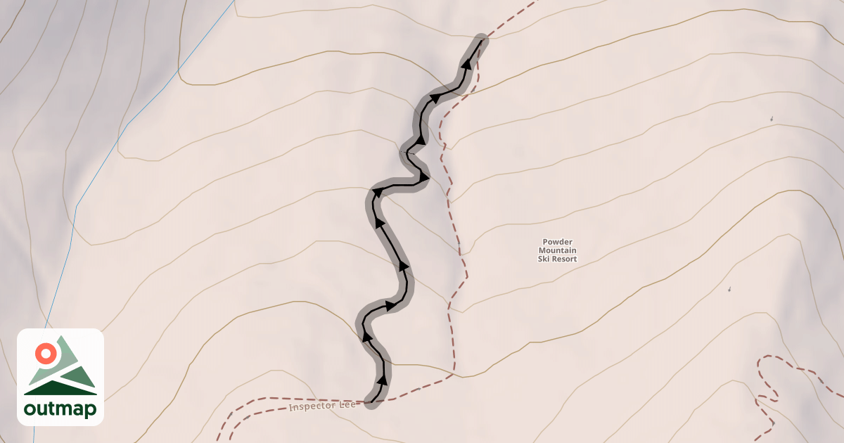 Map of Gully Go-Around