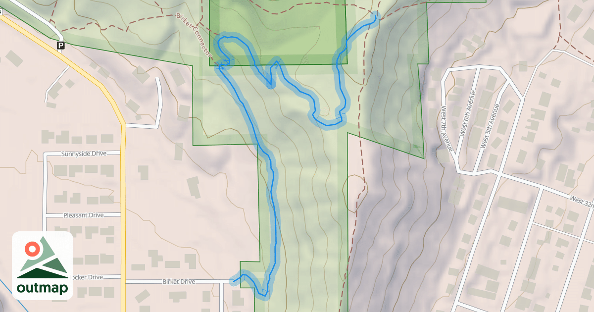 Map of Birket