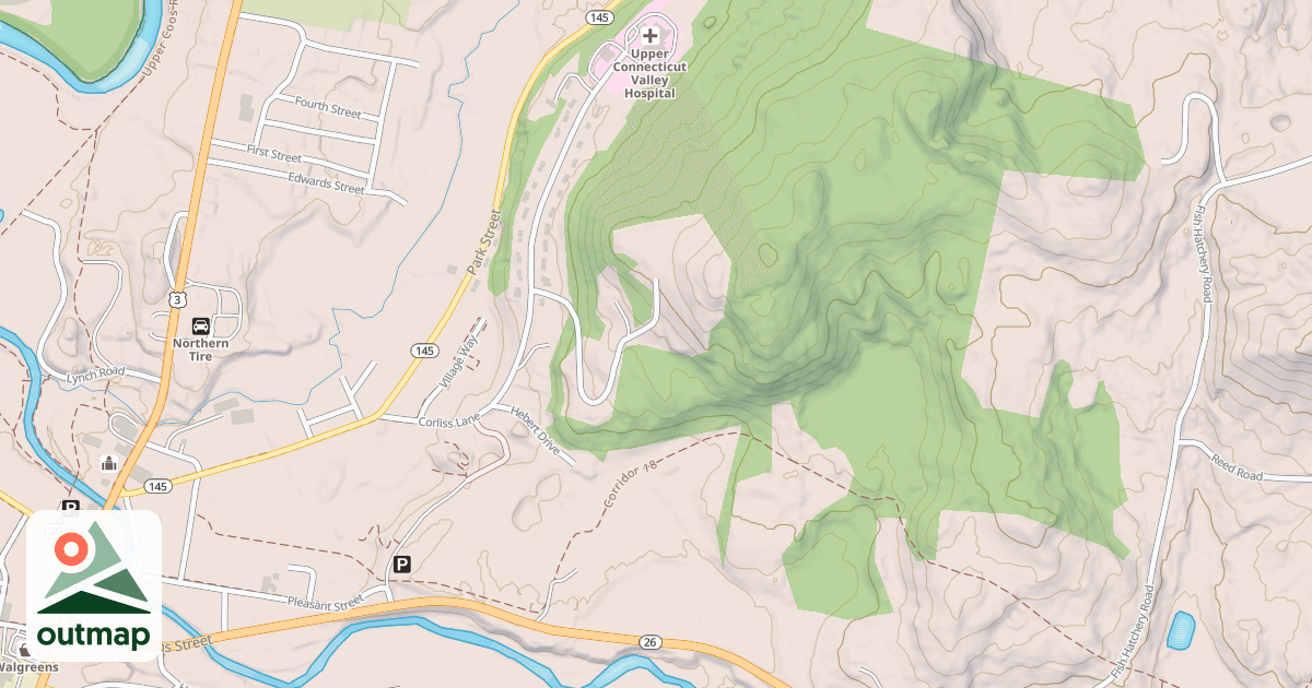 Map of 103