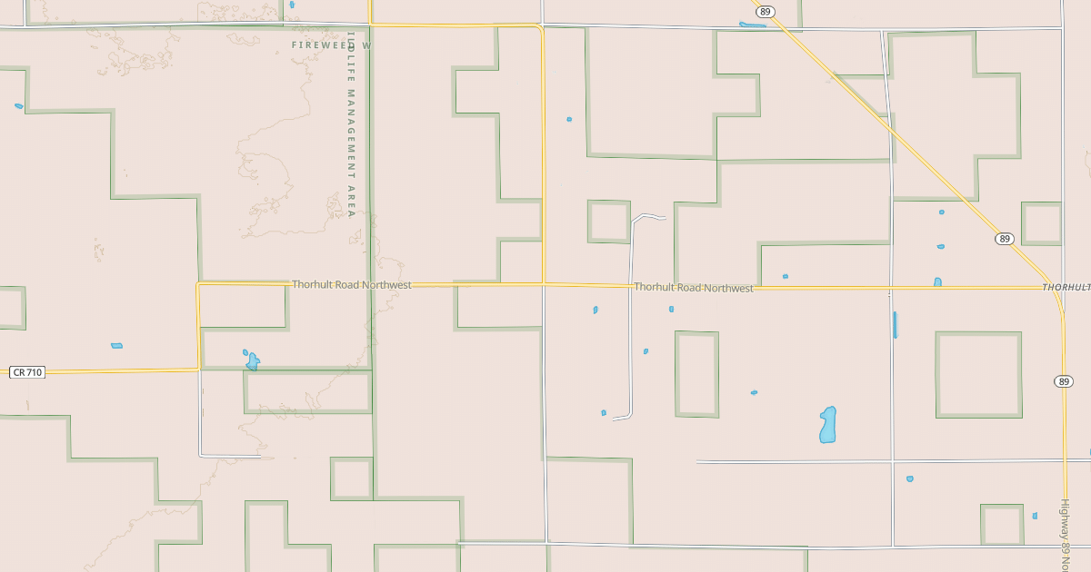Map preview of Fourtown-Grygla Trail System