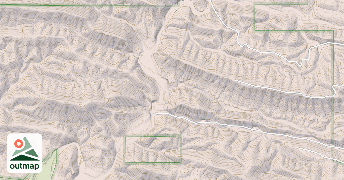 Map of USFS National Forest System Roads {F7DB3E3B-056C-4D49-81F9-B889FCCCAF0D}